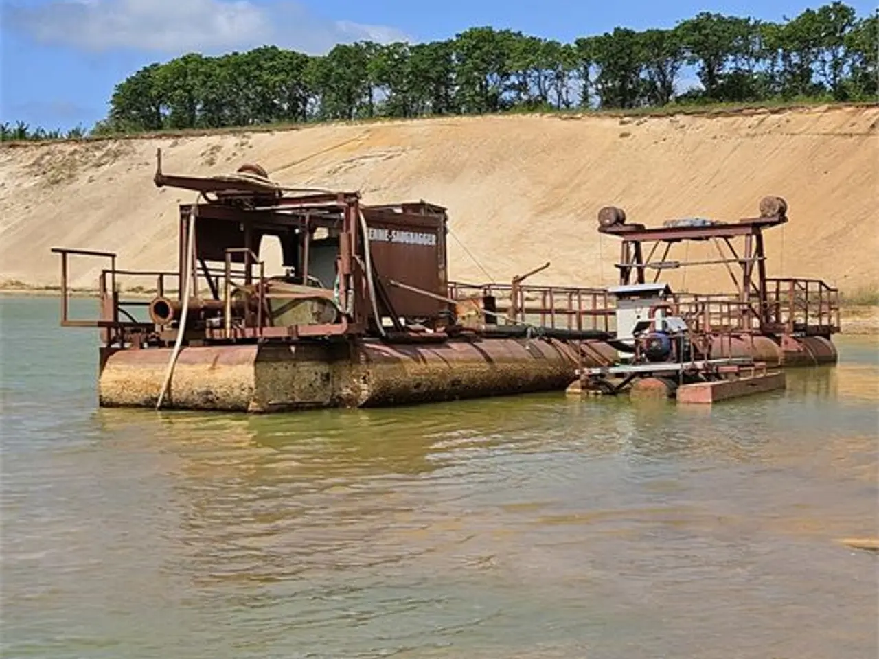 Billede 7 - ABC 25 m Sand Dredger - Senne Saugbagger / Sand dredger / Sandsugerpram