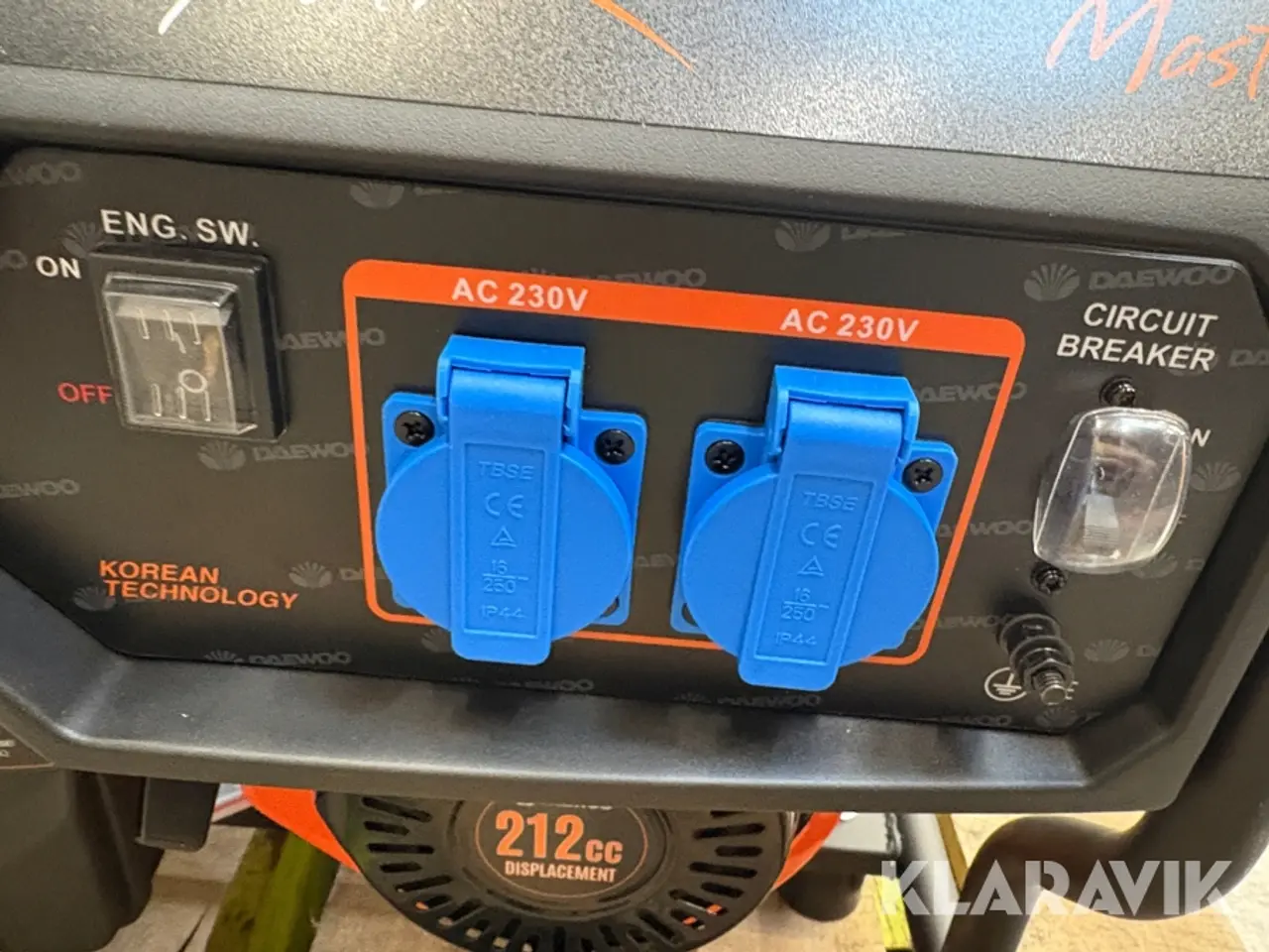 Billede 10 - Generator Daewoo GDAX4050
