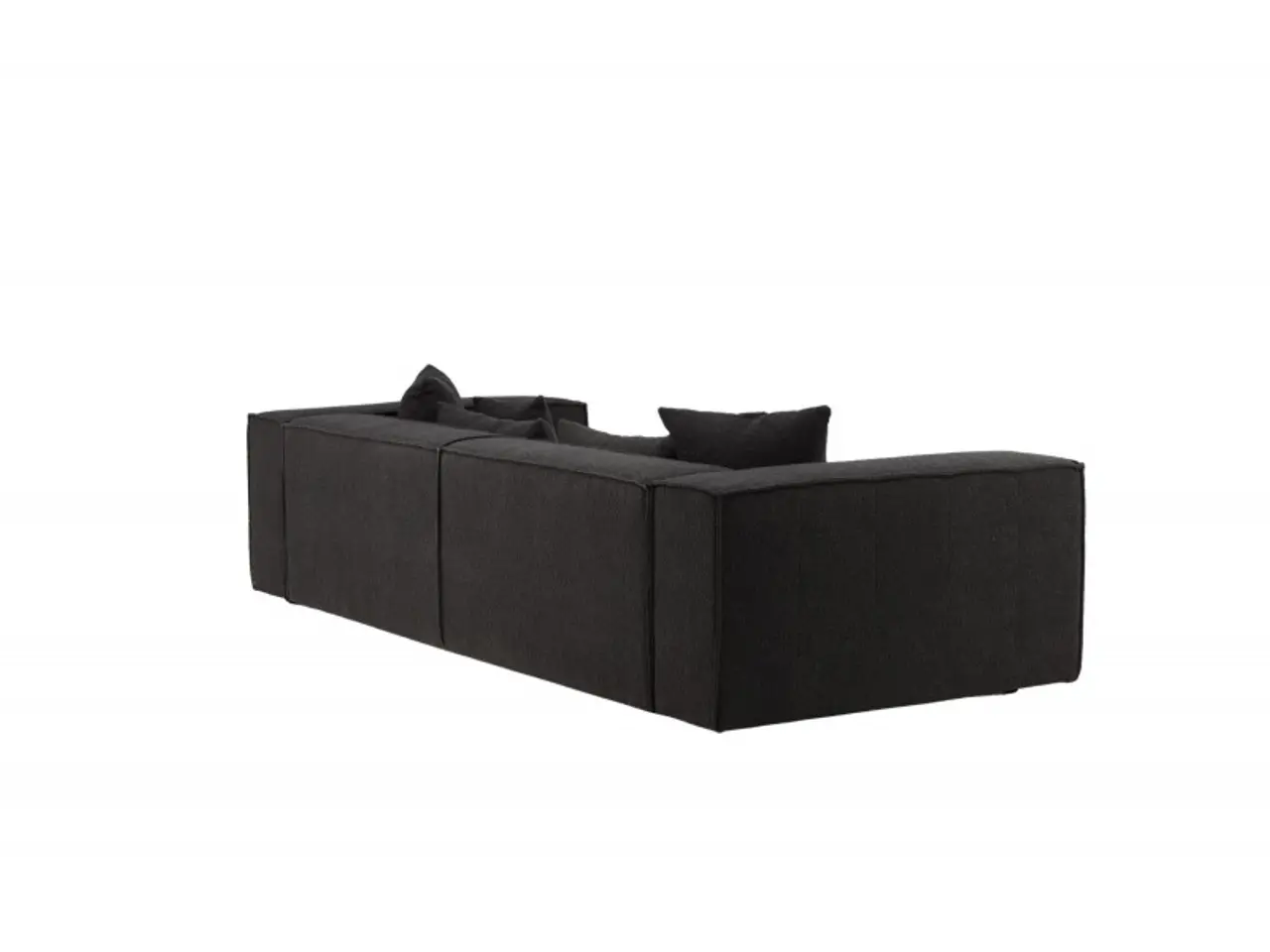 Billede 13 - Gillholmen 3 personers Sofa  - Sort stof