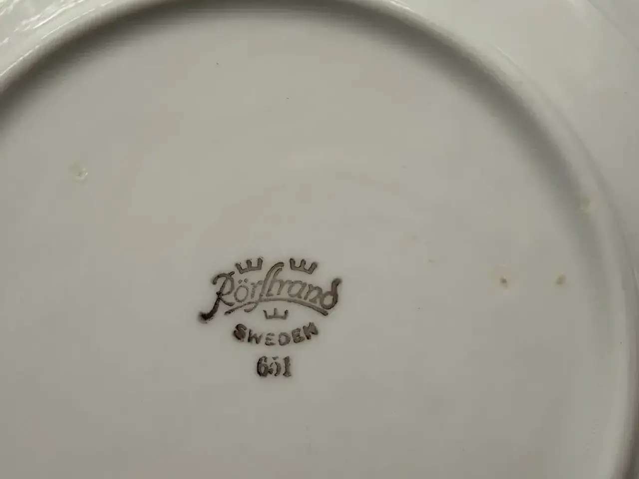 Billede 4 - Rørstrand dybe med grå kant.