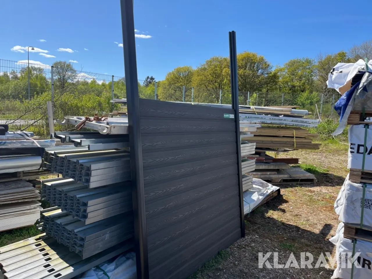 Billede 1 - Komposit hegn Kirkedal 10 sæt af 180 cm