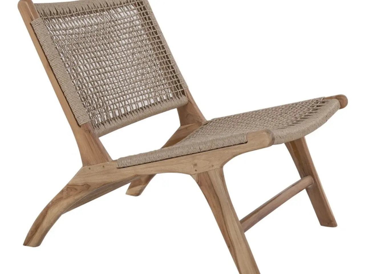 Billede 3 - Derby Stol - Stol i teaktræ og polyrattan