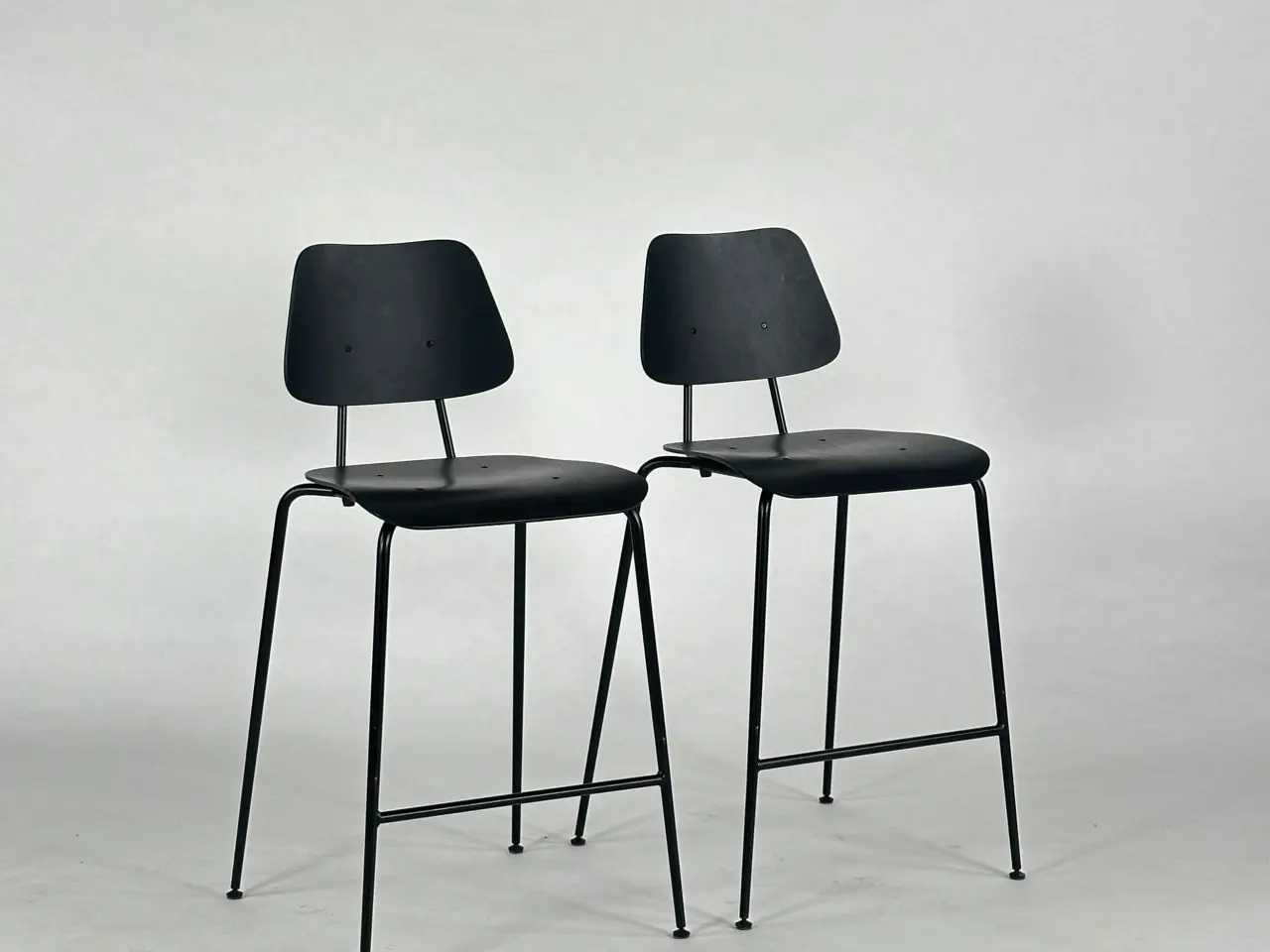 Billede 7 - Labofa 11.3 Chair four-legged Barstol – Sort SH 67 cm