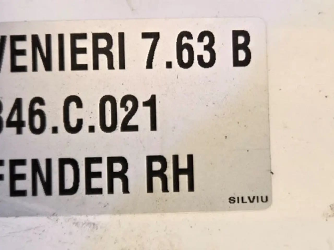 Billede 9 - Venieri 7.63B Skærm R. 846.C.021