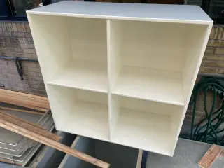 KUBIK Color reolkasse 4 rum - 70x70 cm. - 32 dyb