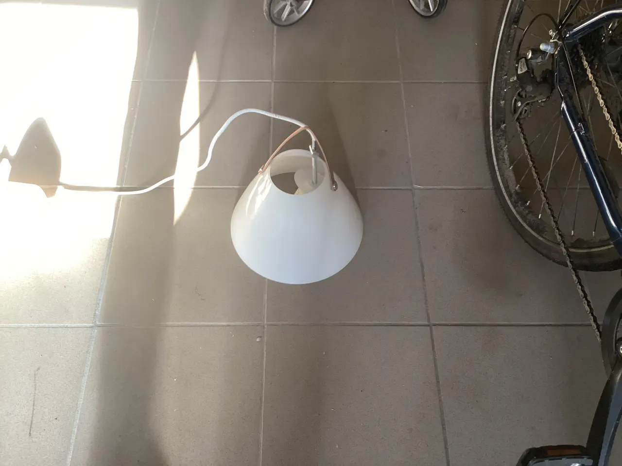 Billede 1 - Glas lampe