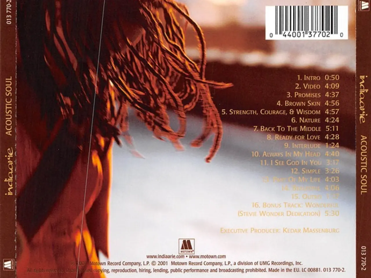 Billede 2 - India.Arie – Acoustic Soul – CD