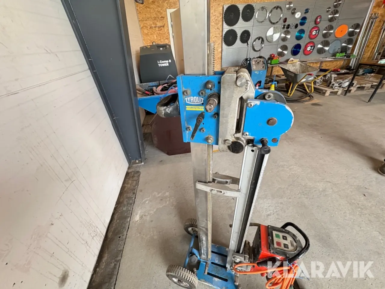 Billede 7 - Diamantboremaskine med gulv til loft stativ Weka / Tyrolit SR 25