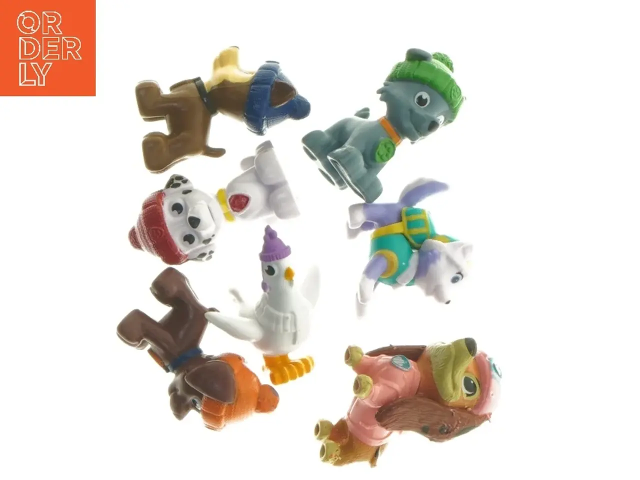 Billede 1 - Små figurer af dyr fra Paw Patrol (str. ca. 4,5 cm)