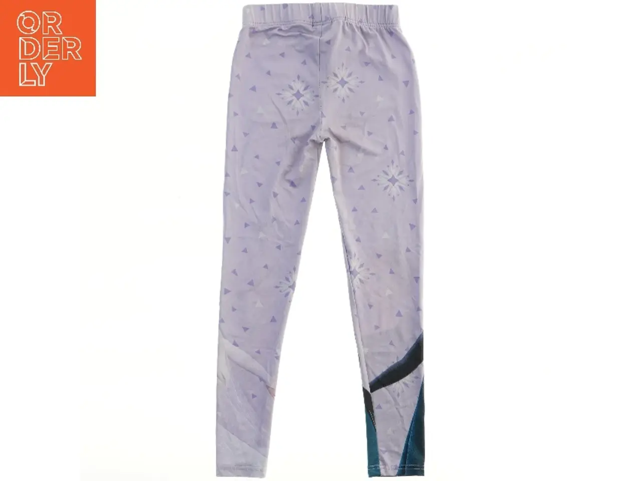 Billede 2 - Børneleggings med Anna og Elsa fra Disney (str. 122)