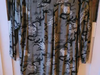 Kjole I army grøn med mønster str l/xl