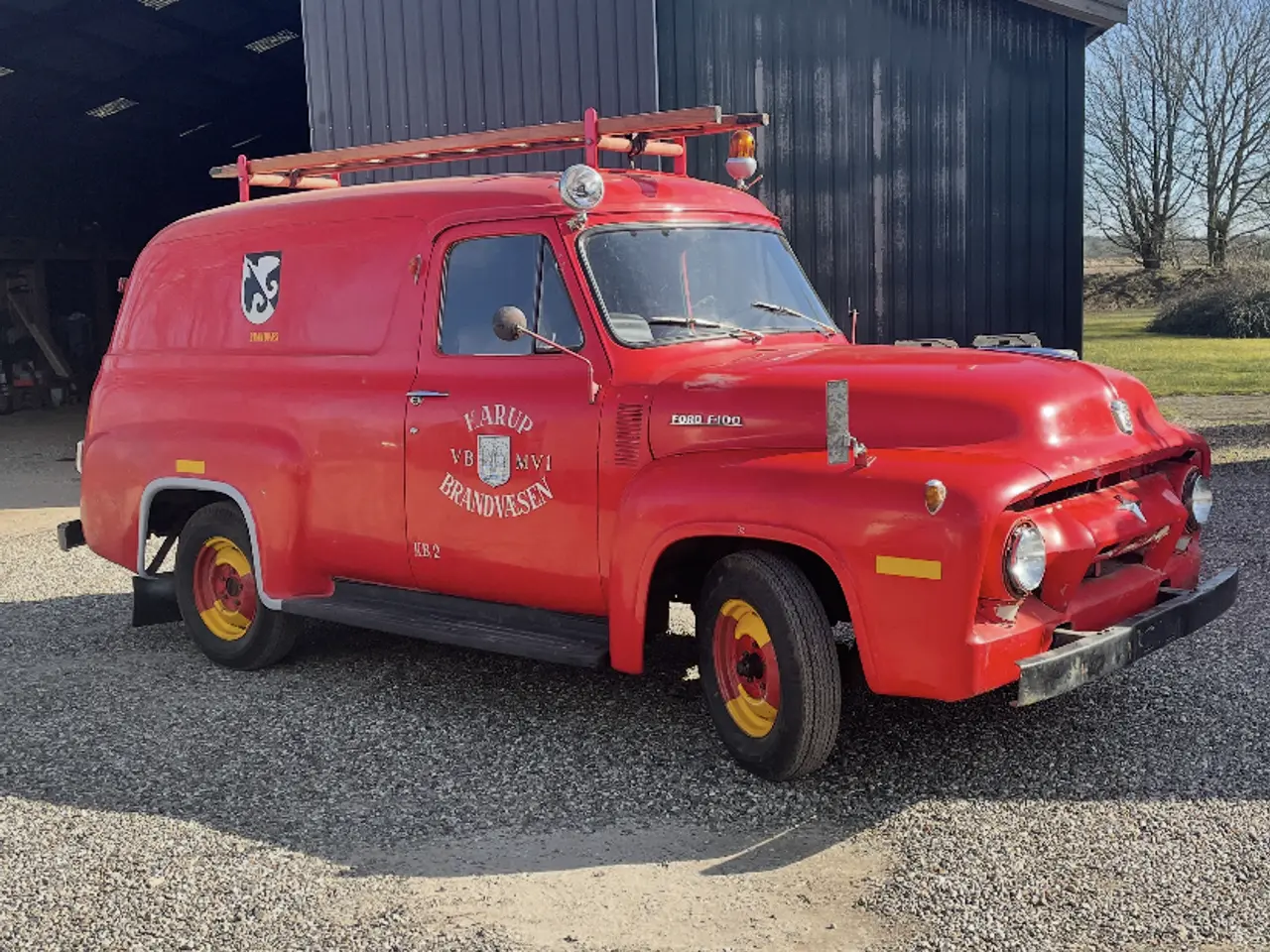 Billede 1 - Ford F-100 penal van (brandbil)