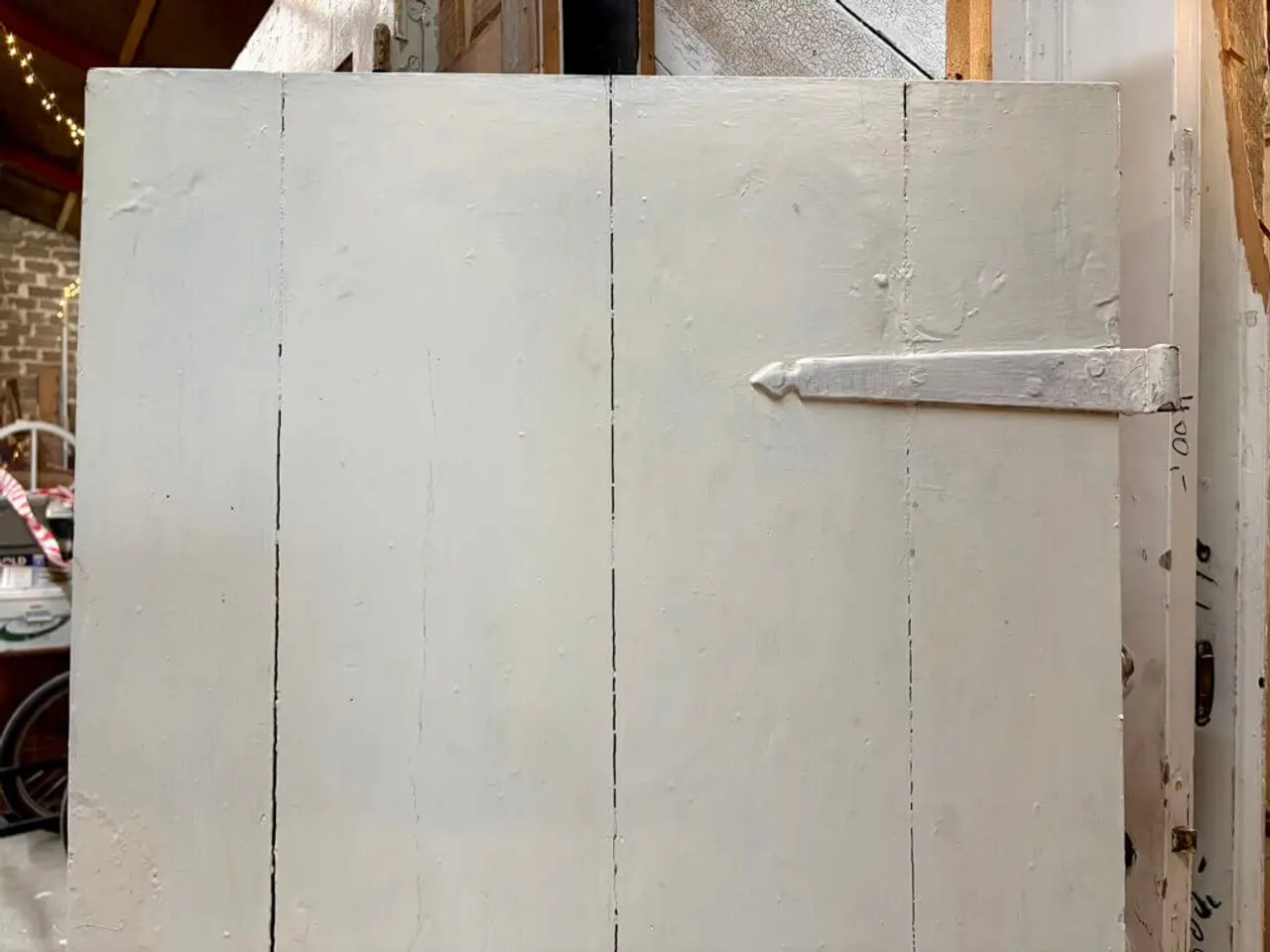 Billede 3 - Klassisk, lille revledør m. original nøgle