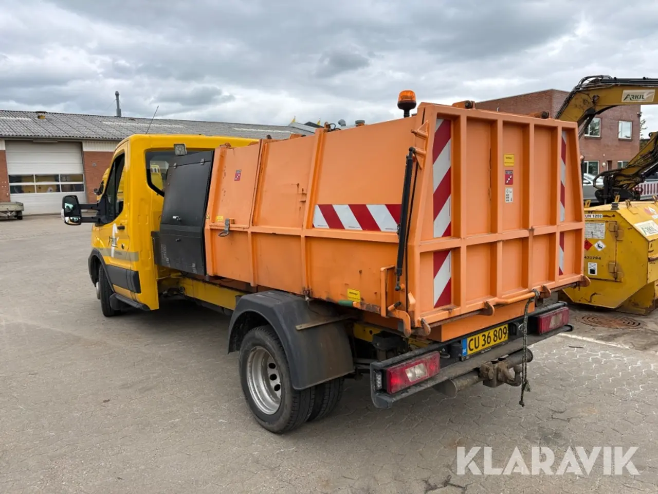 Billede 3 - Komprimatorbil Ford Transit 2.0 TDCi RWD Chassis med komprimator