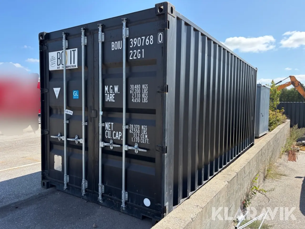 Billede 1 - 20 fods container 1 styk
