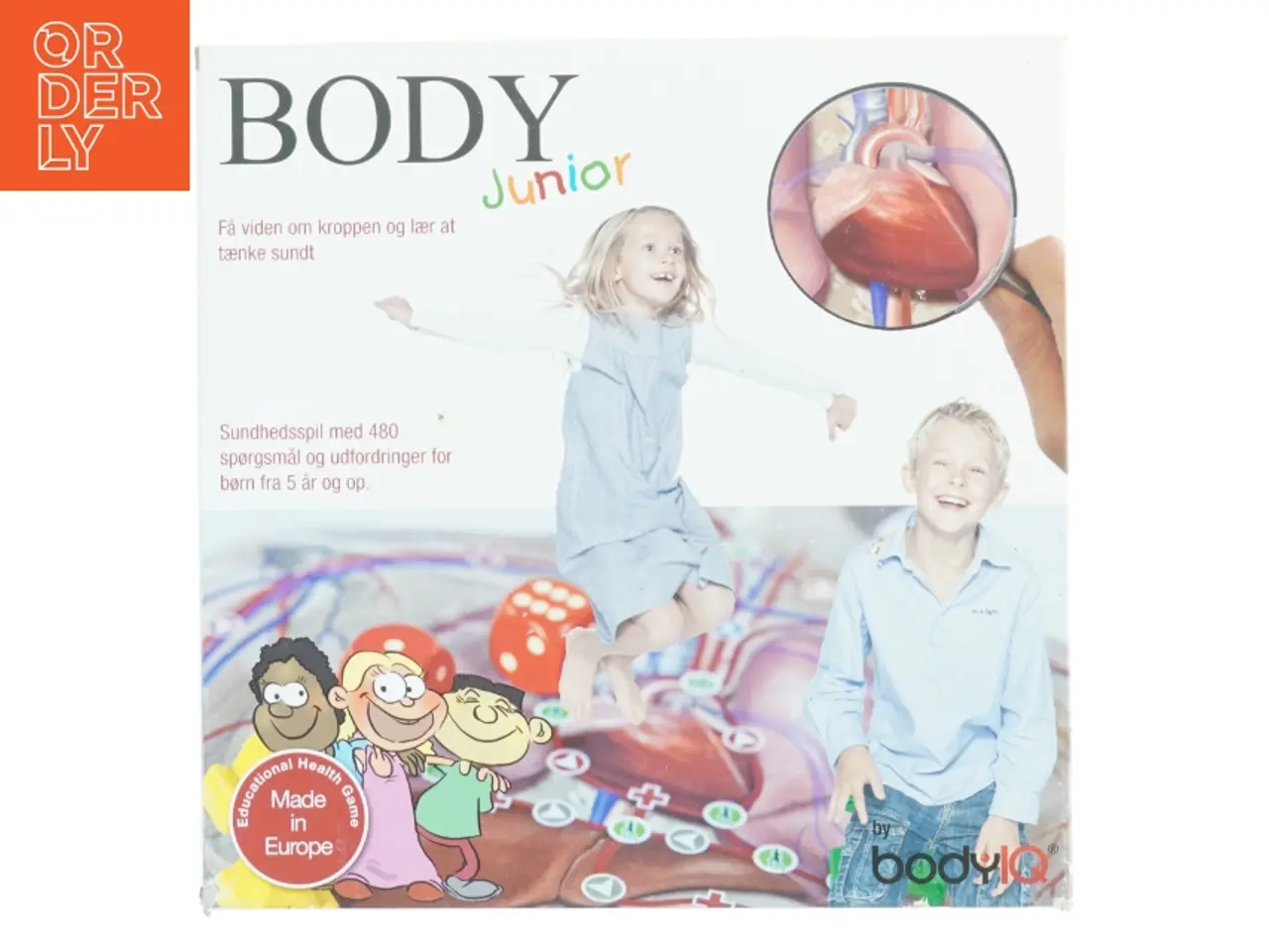 Billede 1 - Brætspil 'BODY junior' (str. 26 x, 26 x 11 cm)