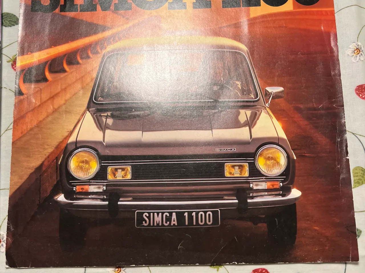 Billede 2 - Gamle Simca Brochure