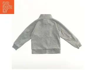 Grå sweatshirt med lynlås fra Uniqlo (str. 116)