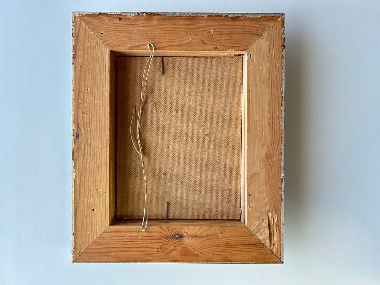 Billede 4 - Skønt retro maleri – strand og klitter (26x22 cm)