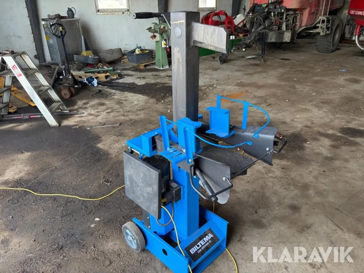 Billede 3 - Brændekløver Biltema Log splitter 8t