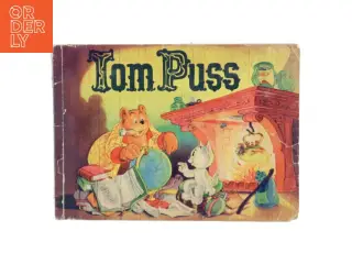 Gammel børnebog 'Tom Puss'