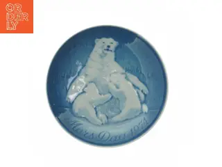 B&G Mors Dag 1974 porcelænsplatte fra B&G (str. Ø 15 cm)