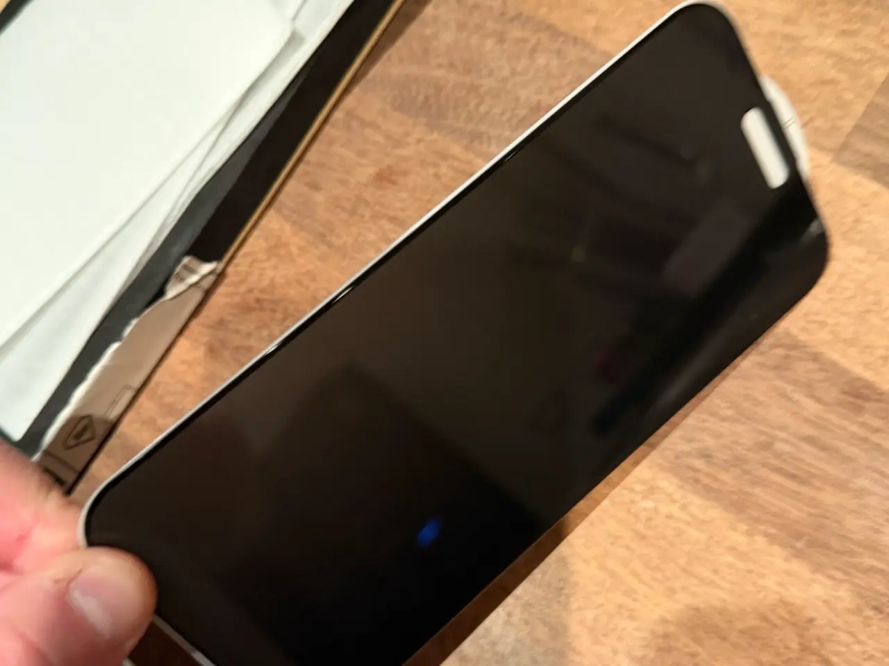 Billede 2 - Panserglas Privacy iPhone 16 pro Max (3 stk)