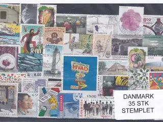 Danmark Samling - 35 Stk. Stemplet/Ustemplet
