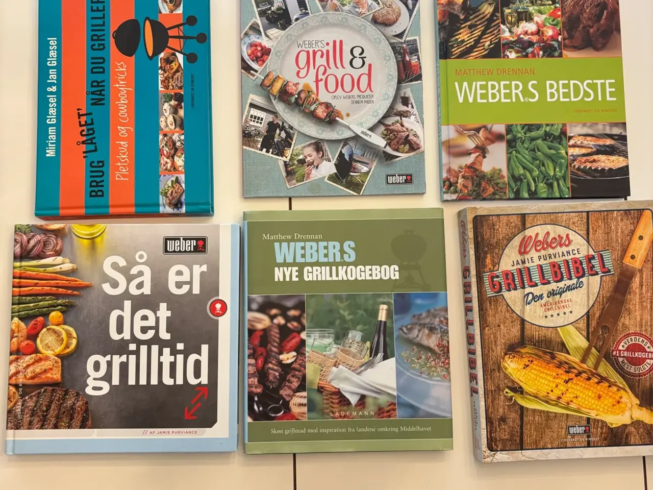 Billede 1 - Weber Grillbøger/Jan Glæsel Grillbog