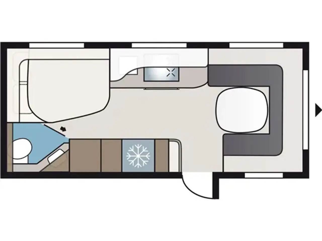Billede 2 - 2027 - Kabe Imperial 560 XL KS