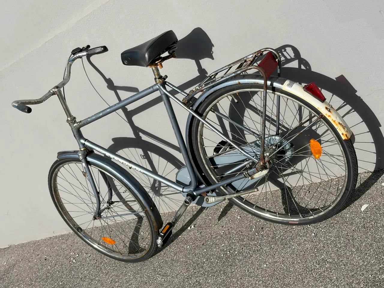 Billede 6 - Blå / grå Skandsen retro herrecykel.
