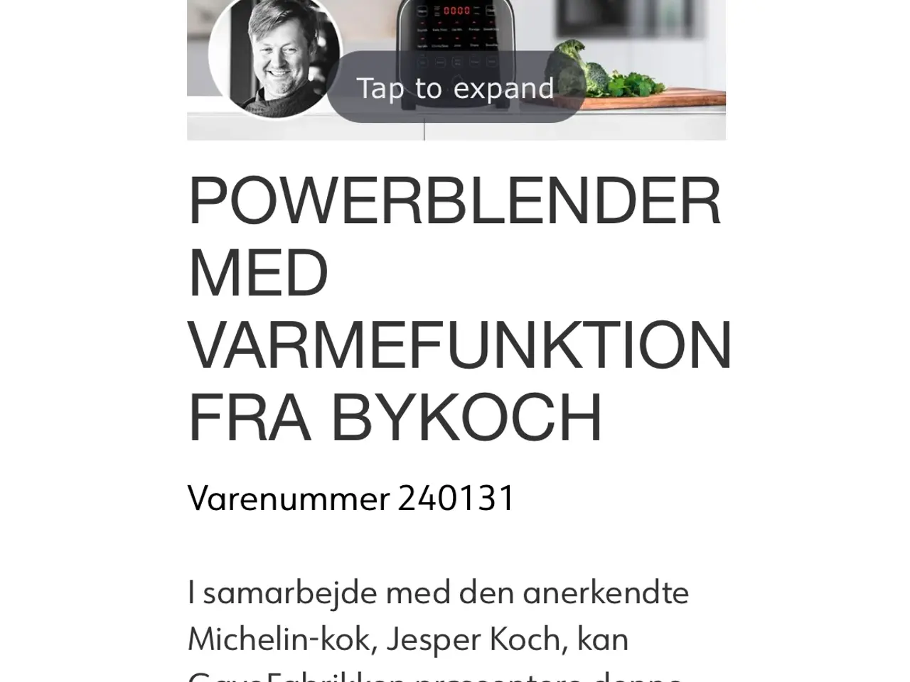 Billede 3 - Blender byKoch