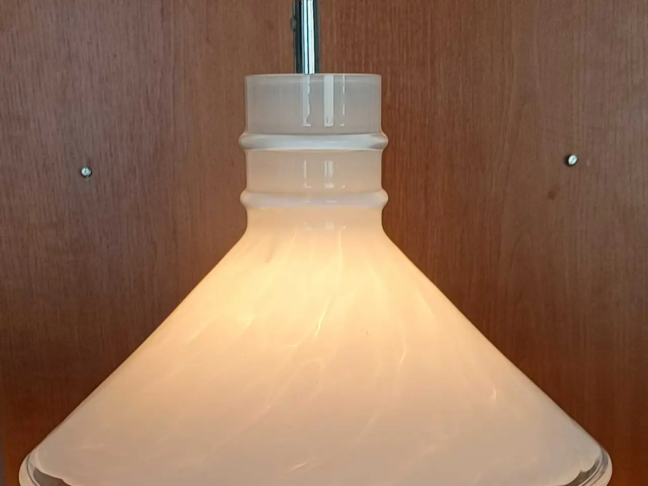 Billede 3 - Smuk Holmegaard glas loftpendel