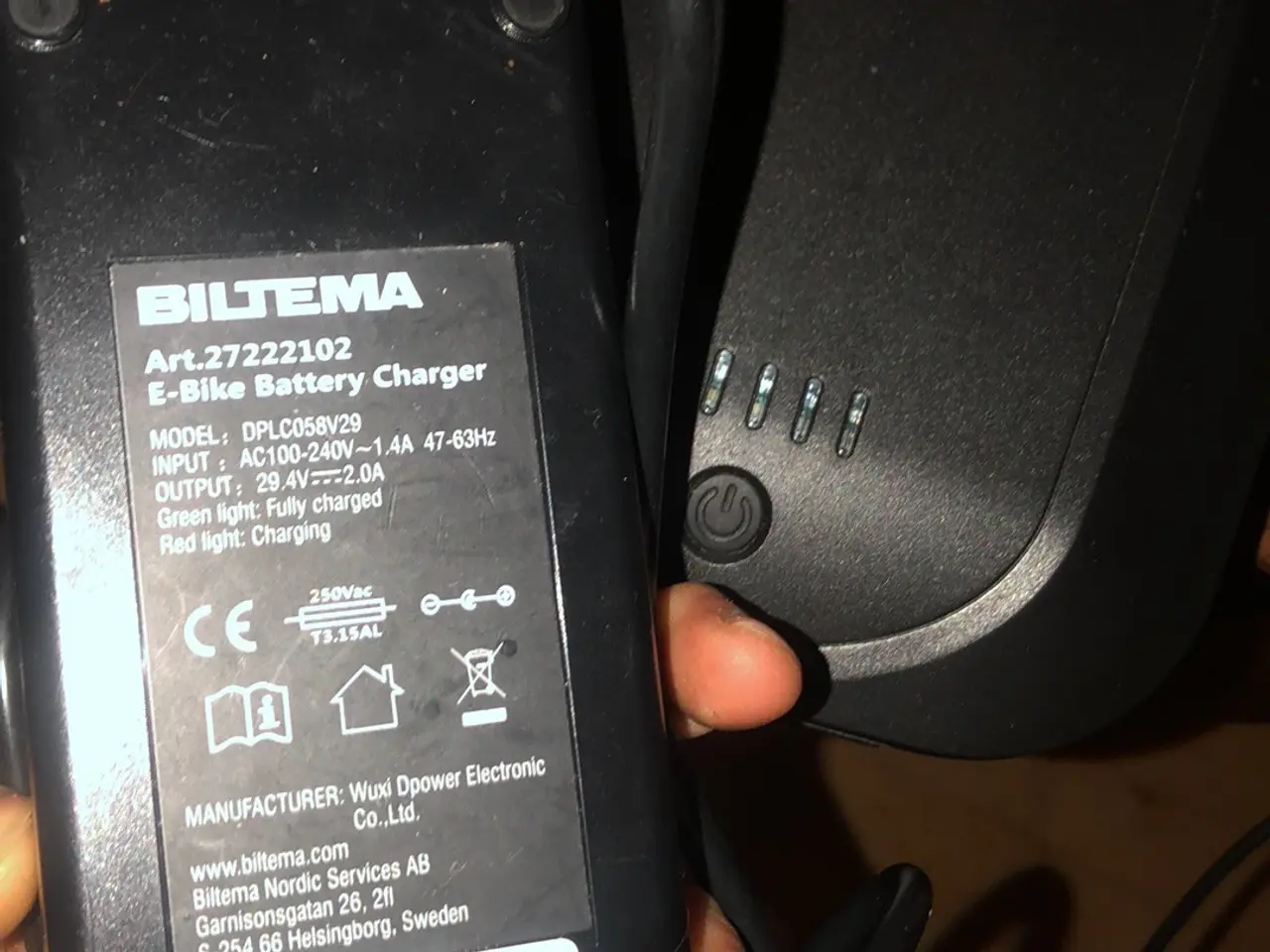 Billede 2 - El cykel batteri med lader