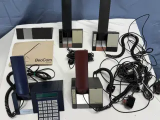 Samling af B&O Beocom telefoner