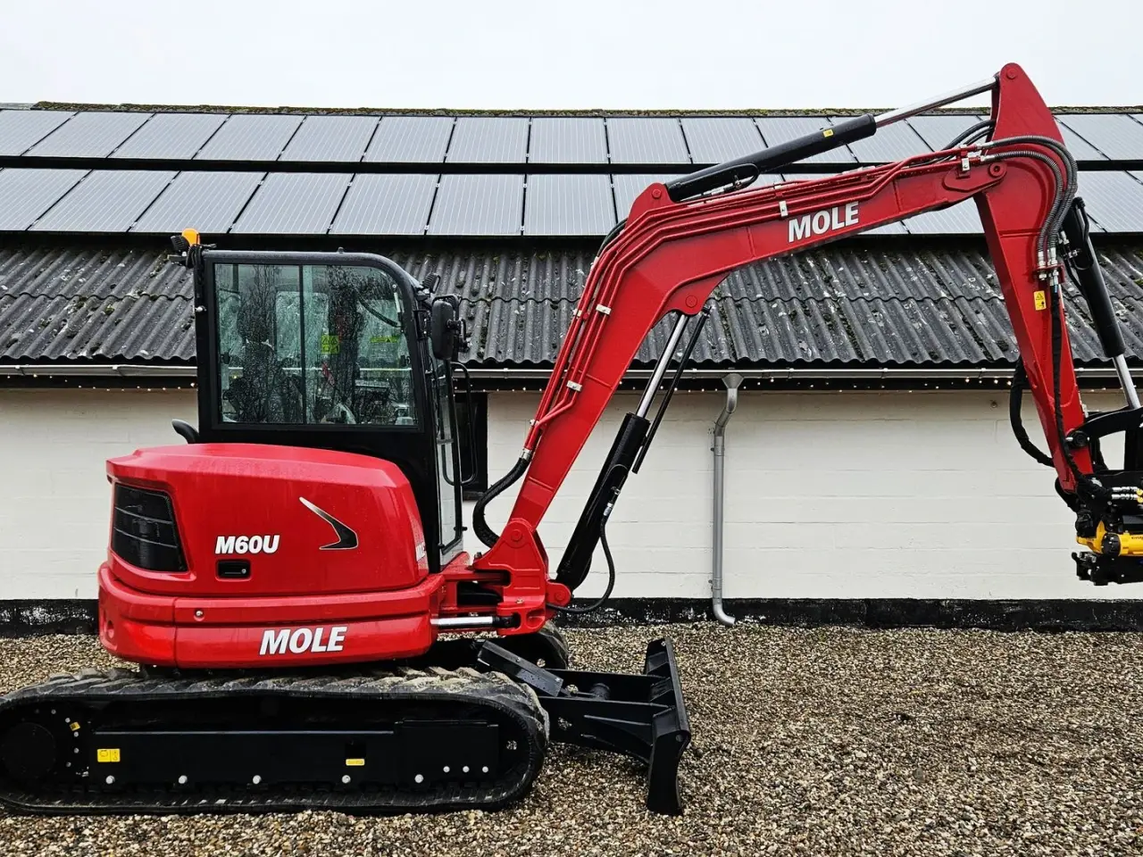 Billede 2 - MOLE M60 / Engcon rotortilt og skovlpakke / 6 tons / fabriksny