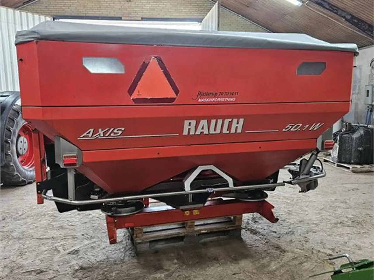 Billede 4 - Rauch Axis 50.1W - Fuldautomatisk gødningsspreder / Fully automatic fertilizer spreader