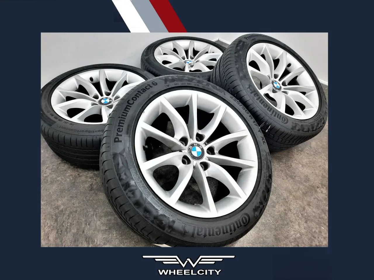 Billede 1 - 5x120 17" ET20 BMW style-245 sommersæt