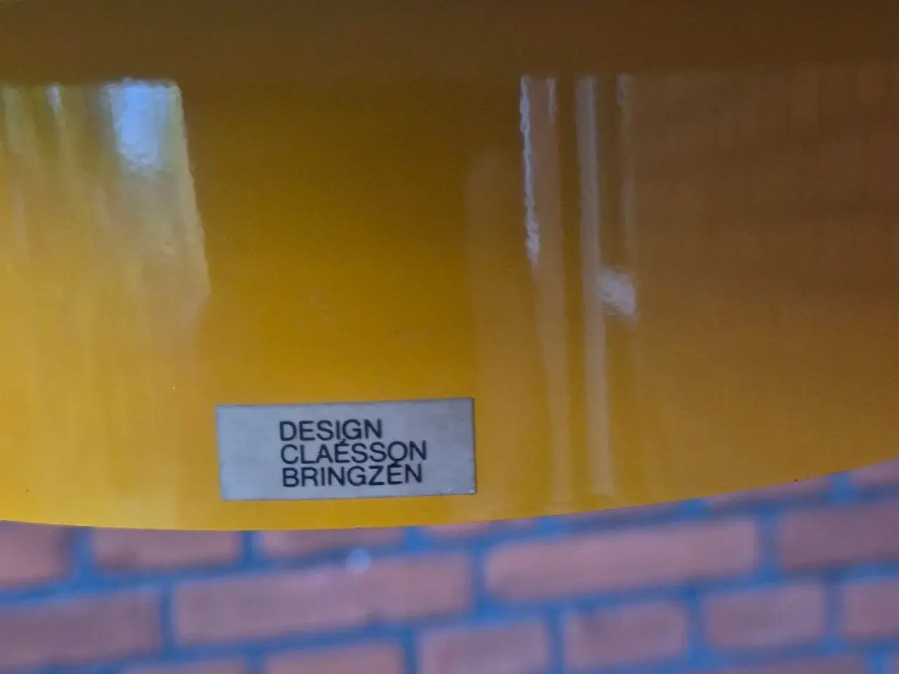 Billede 9 - Finurlig solgul retrolampe i svensk design