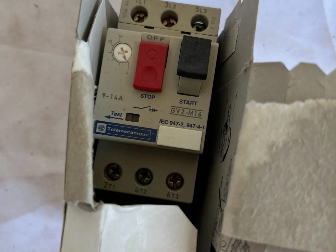 Billede 5 - Telemecanique GV2 M16 Motor automatsikring 9-14A