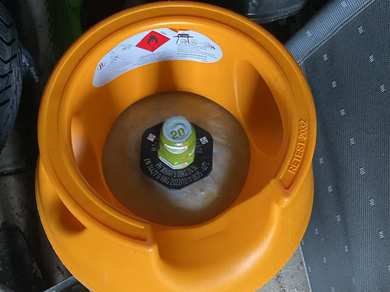 Billede 1 - Lætvægt gasflaske