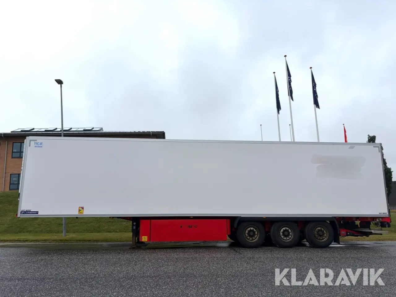 Billede 2 - Køletrailer Lamberet Lvfs3 med vector 1550 køler
