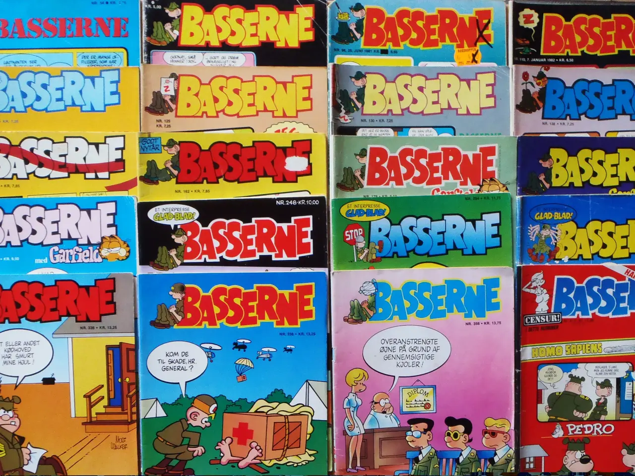 Billede 1 - 20 stk. af Basserne - alle samlet for 40 kr.