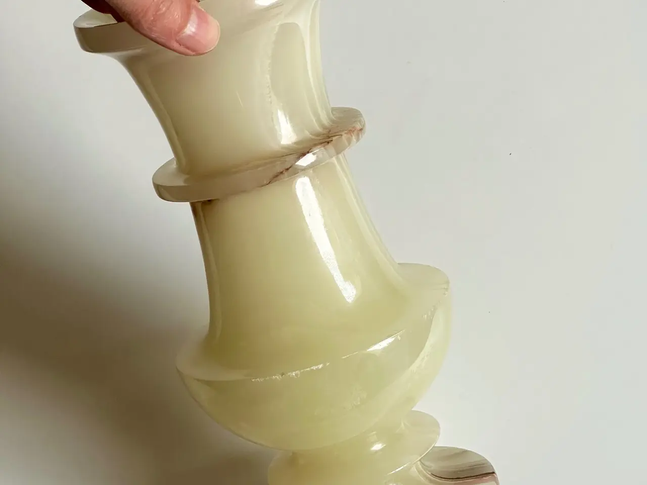 Billede 6 - Vase, grøn onyx