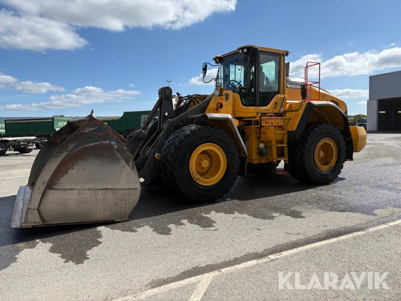 Billede 1 - Gummiged Volvo L180H