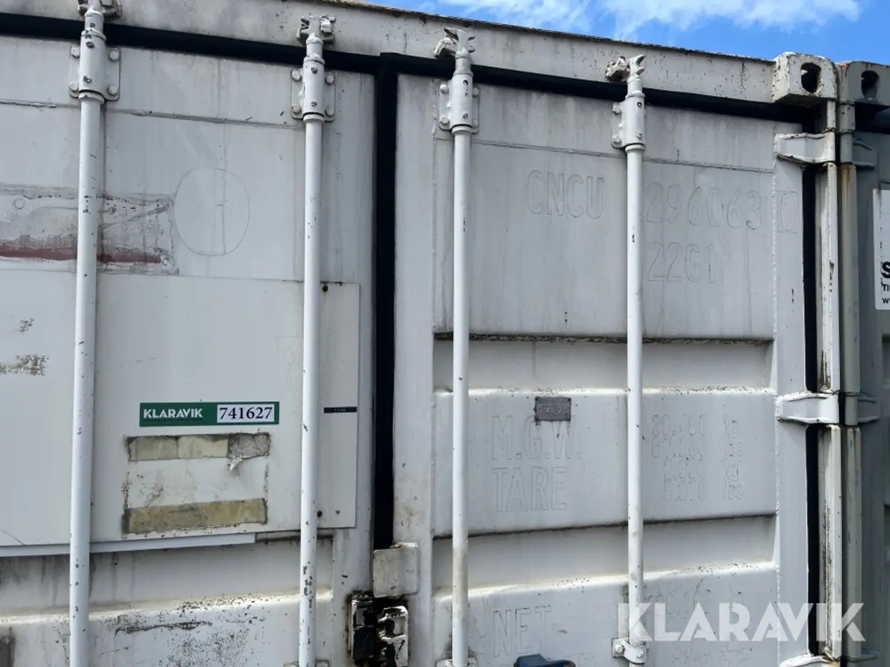 Billede 2 - 20Fods container med indhold smøre lager