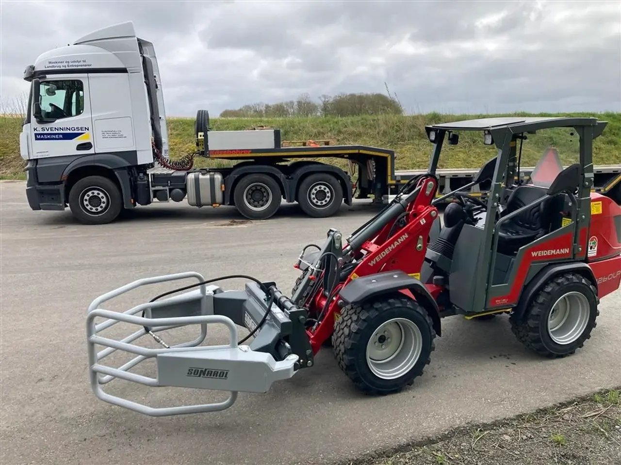 Billede 4 - SONAROL BALLETANG 170CM Weidemann hurtigskift