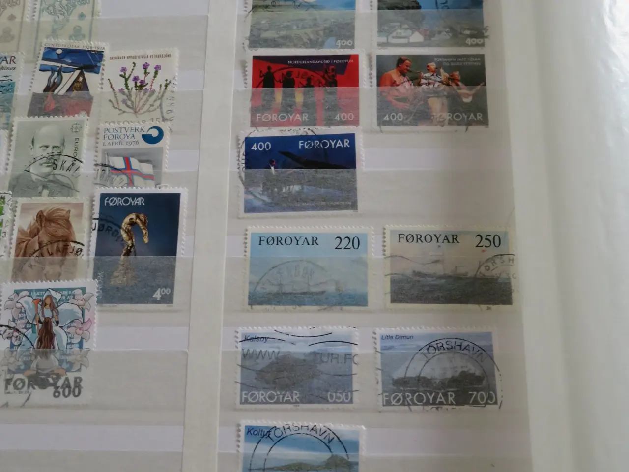Billede 5 - Færøerne/Faroe Islands, 47 forskellige frimærker