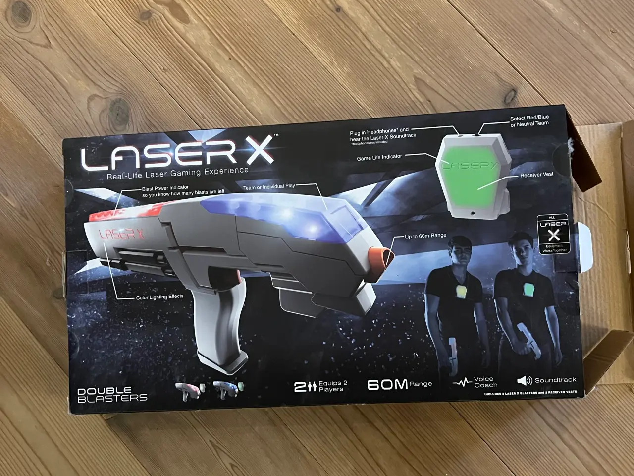 Billede 2 - Laser X- Laser tag sæt( to spiller )