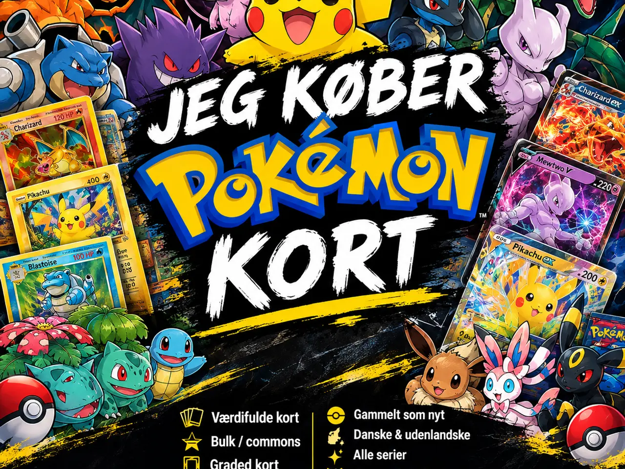 Billede 1 - Køber jeres pokemon kort